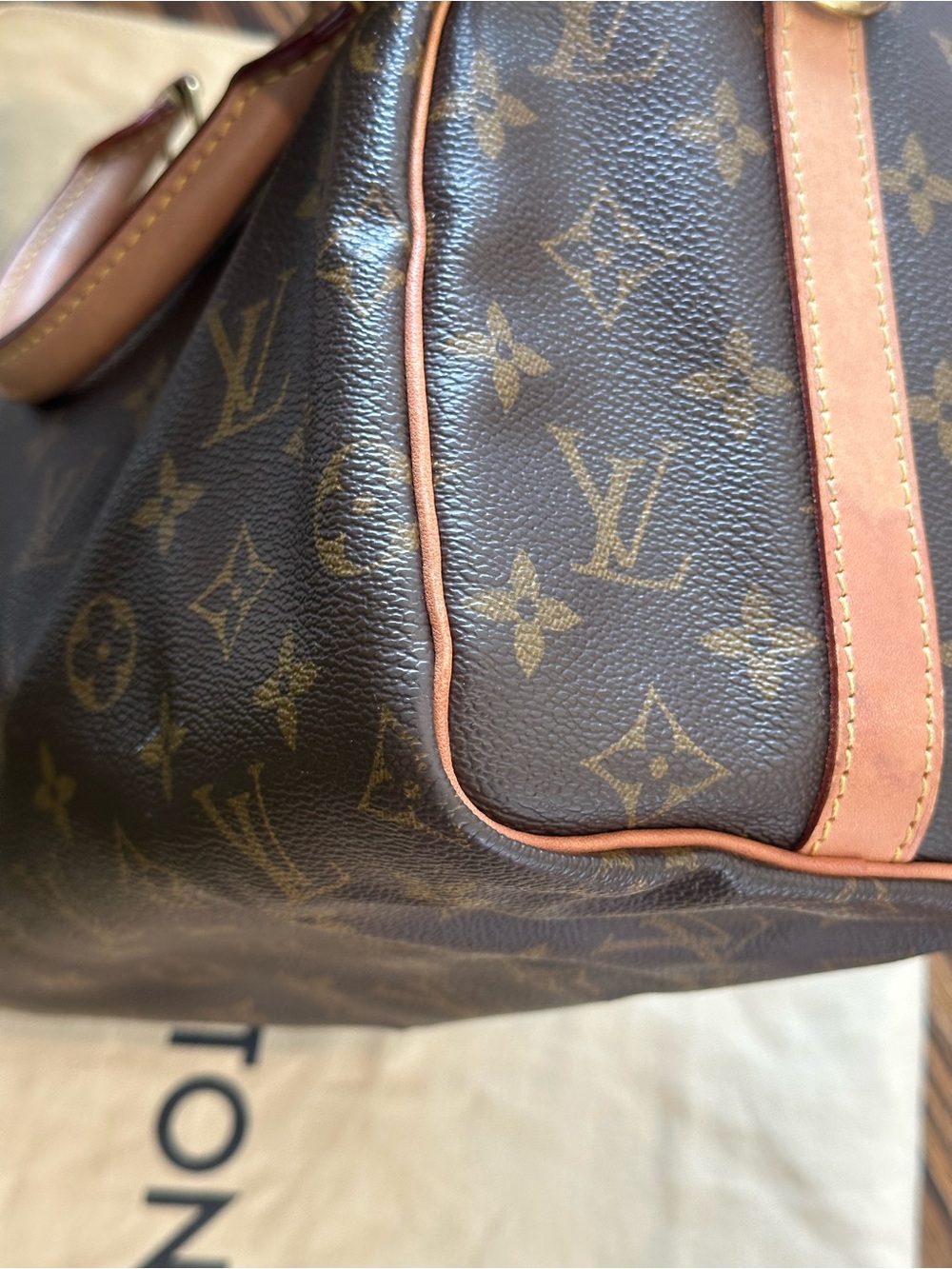 Louis Vuitton Brown Monogram Speedy Bandouliere 25 - Picture 5 of 16